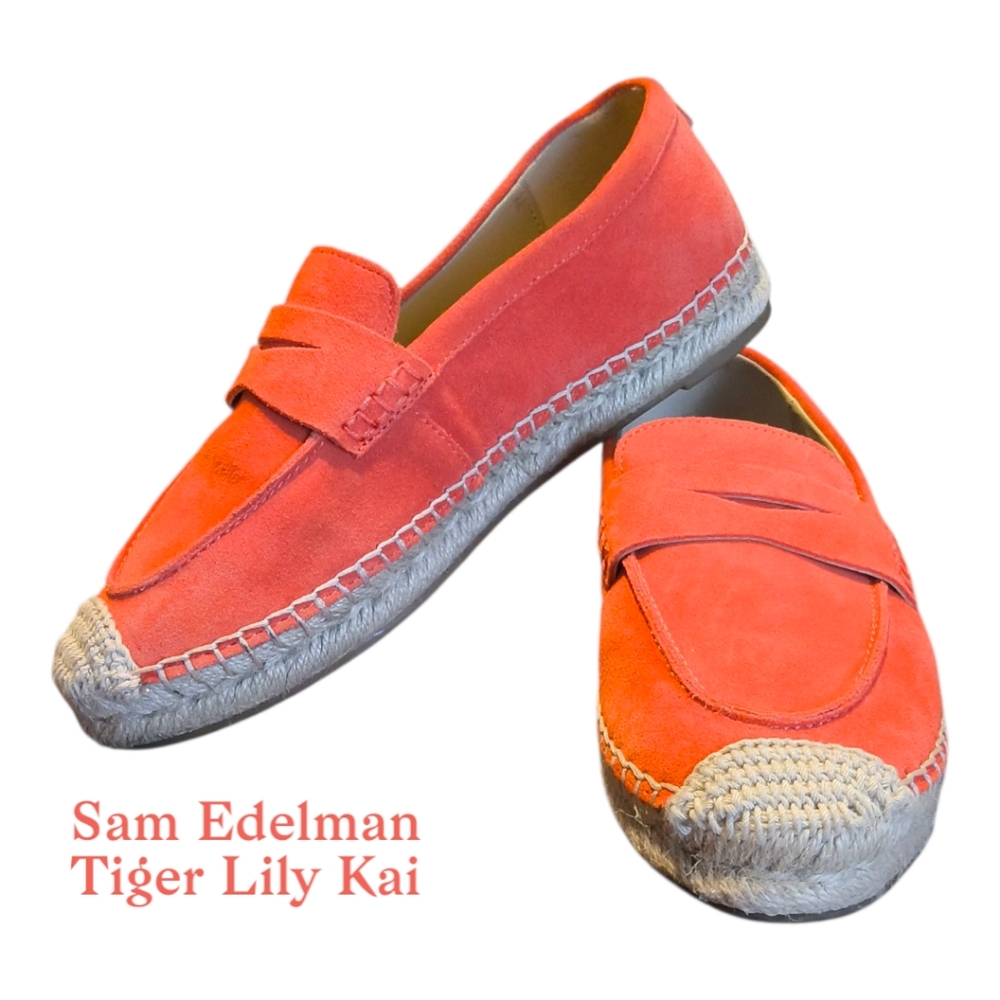 Sam Edelman Tiger Lily Kai Espadrille Loafers Size 5